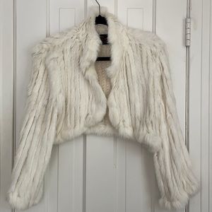 Size SMALL Rabbit fur coat